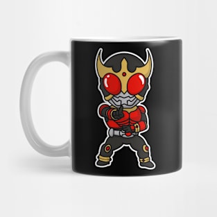 Kamen Rider Kuuga Mighty Form Chibi Style Kawaii Mug